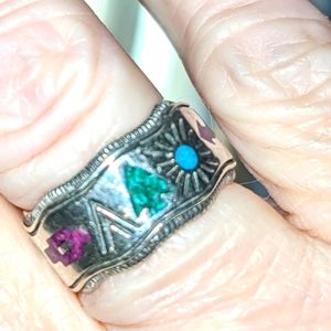 Carolyn Pollack Sterling Storyteller Ring, Size 6